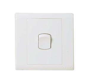 HEE Classic 1 Gang 1 Way 10A Switch