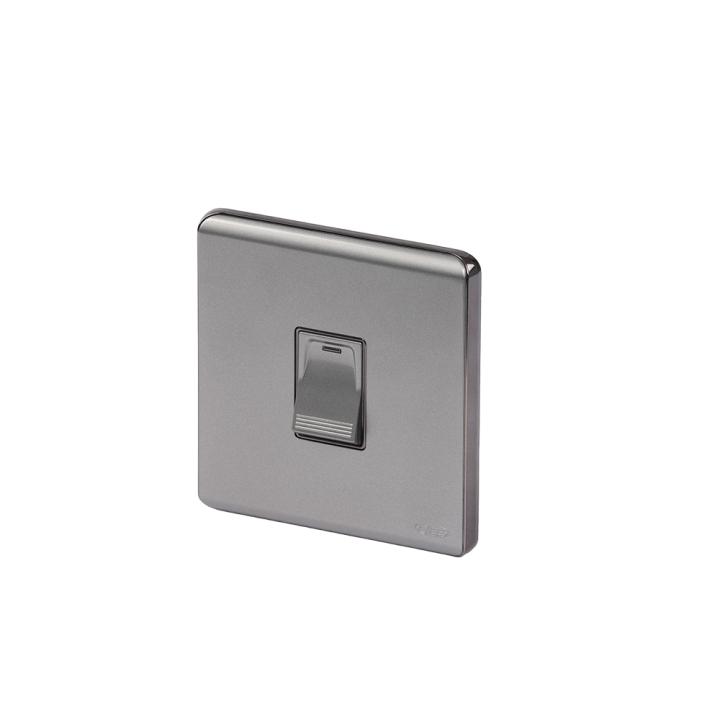 HEE Magnolia Gray 1 Gang 2 Way Switch