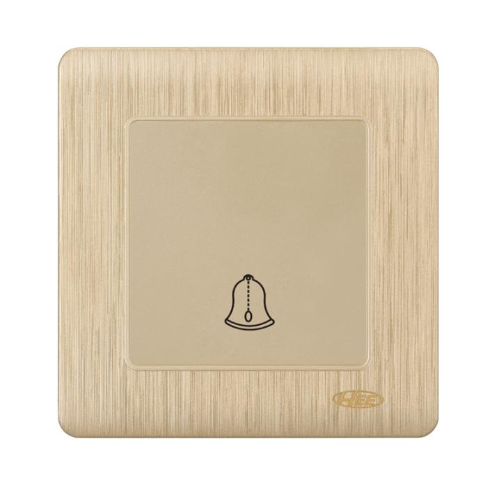 HEE Rose Gold Bell Push Switch