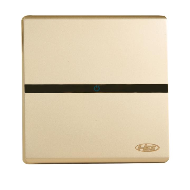 HEE Elegant Gold 1 Gang 1 Way Switch