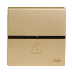 HEE Elegant Gold Bell Press Switch