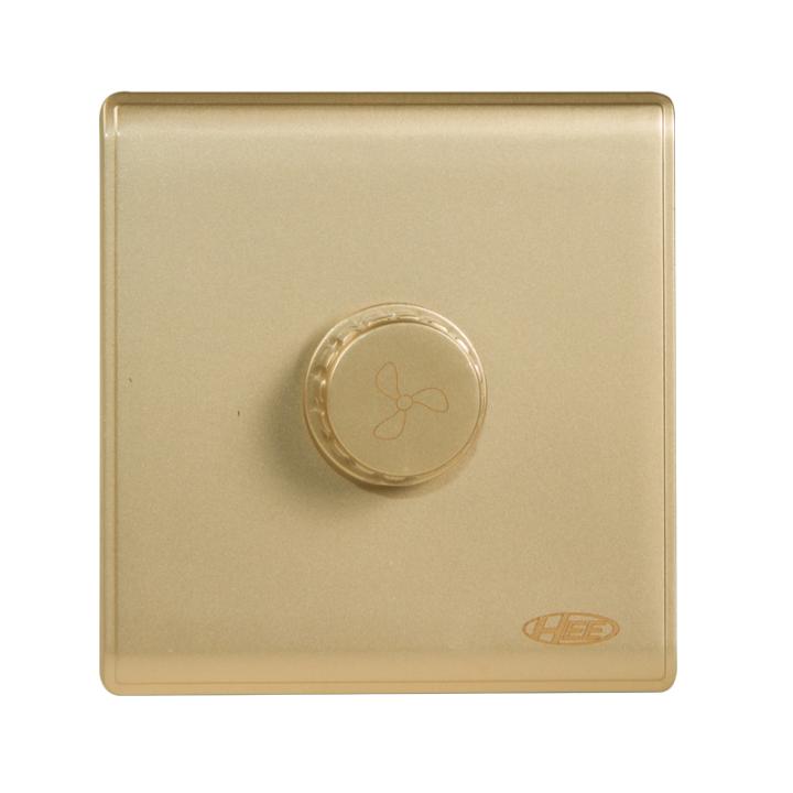 HEE Elegant Gold Fan Controller Without Switch